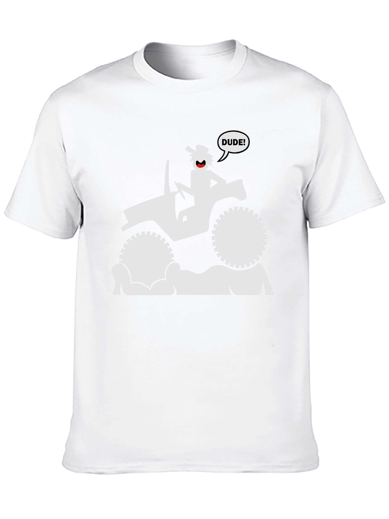 Dude Jeep T-Shirt - Off Road Adventure