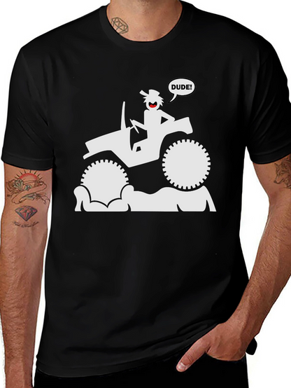 Dude Jeep T-Shirt - Off Road Adventure