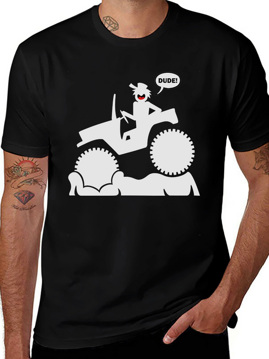 Dude Jeep T-Shirt - Off Road Adventure