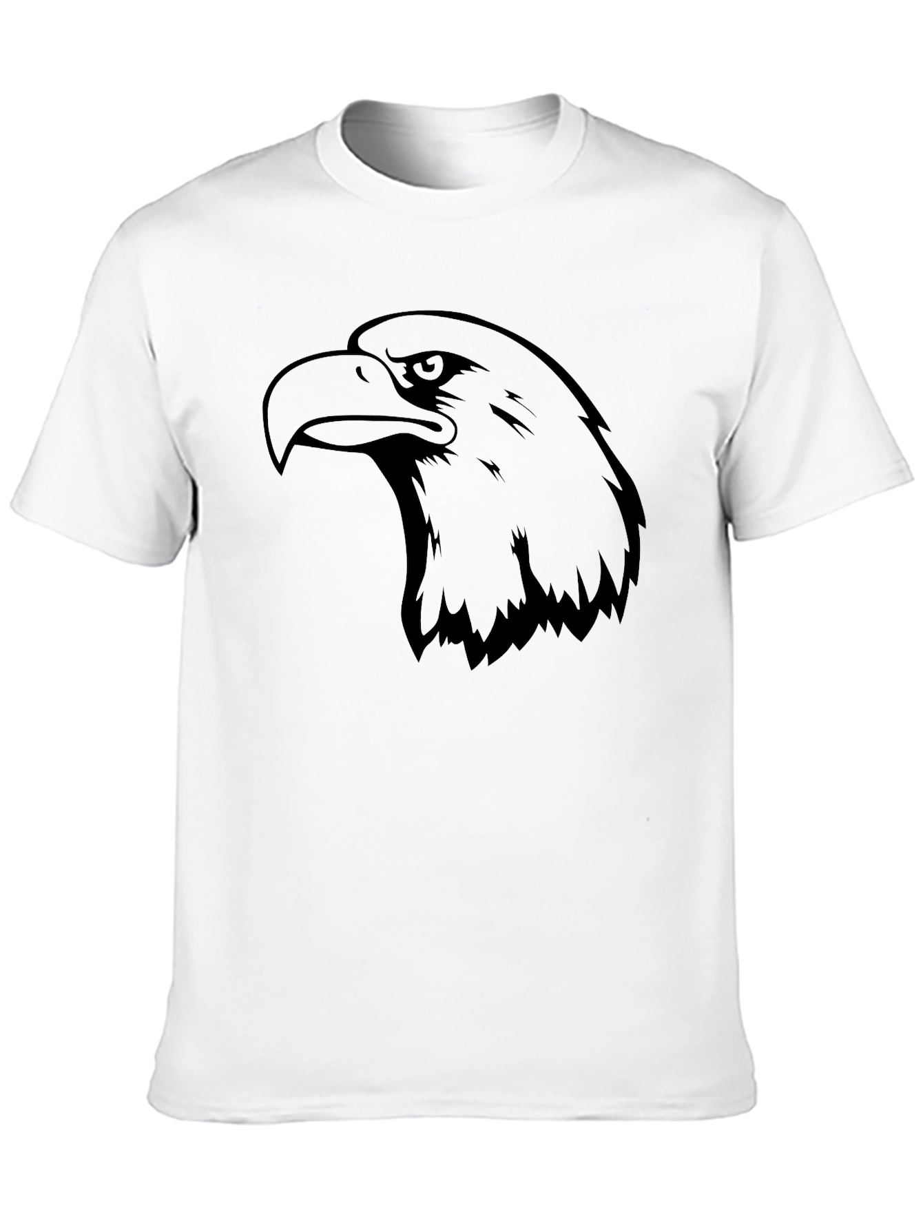 Black Eagle Graphic T-Shirt - Stylish Mens Apparel