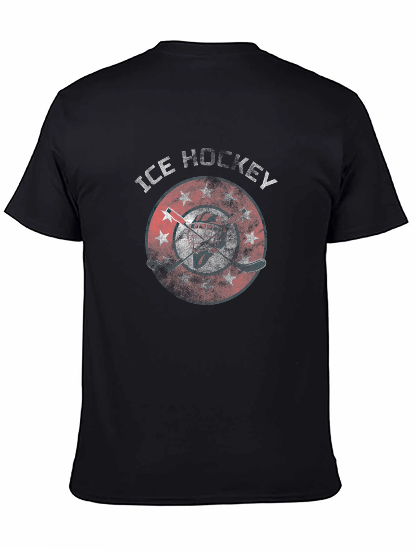 Ice Hockey Graphic Print T-Shirt