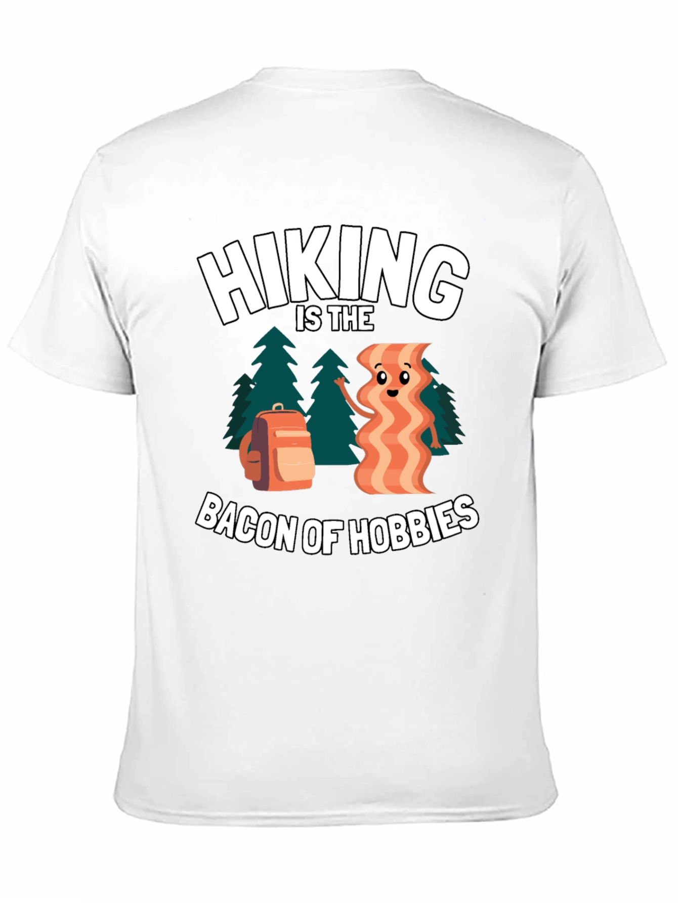 Hiking Bacon of Hobbies T-Shirt