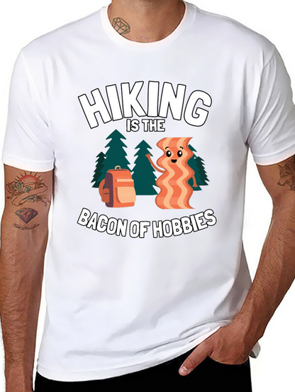 Hiking Bacon of Hobbies T-Shirt