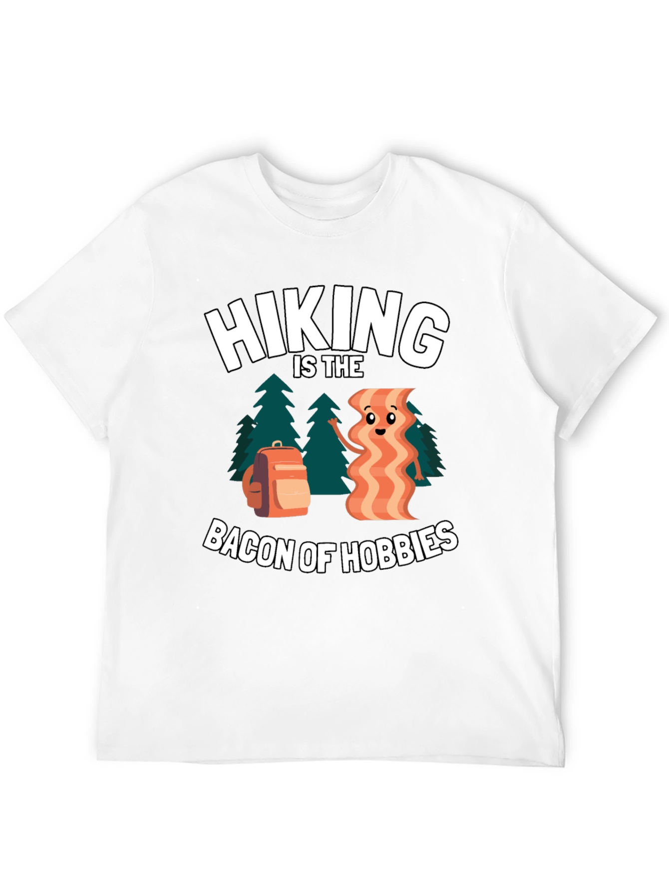 Hiking Bacon of Hobbies T-Shirt