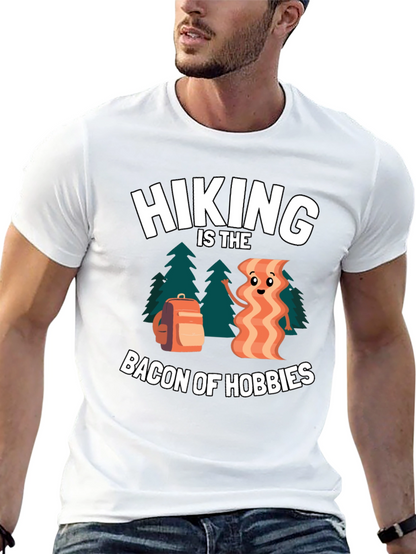 Hiking Bacon of Hobbies T-Shirt