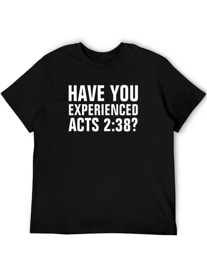 Acts 2:38 Christian T-Shirt - Religious Tee