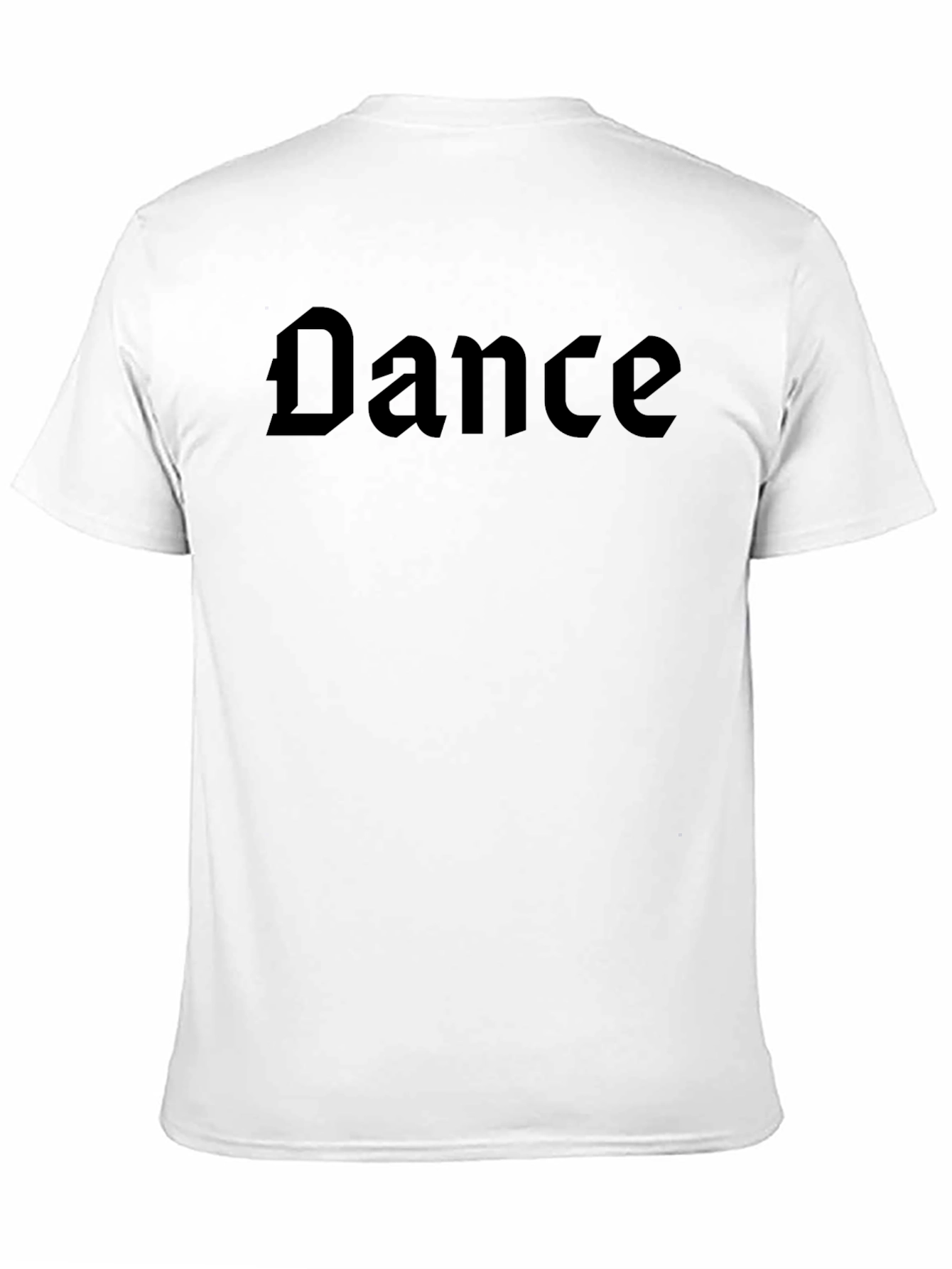 Dance Graphic Black T-Shirt