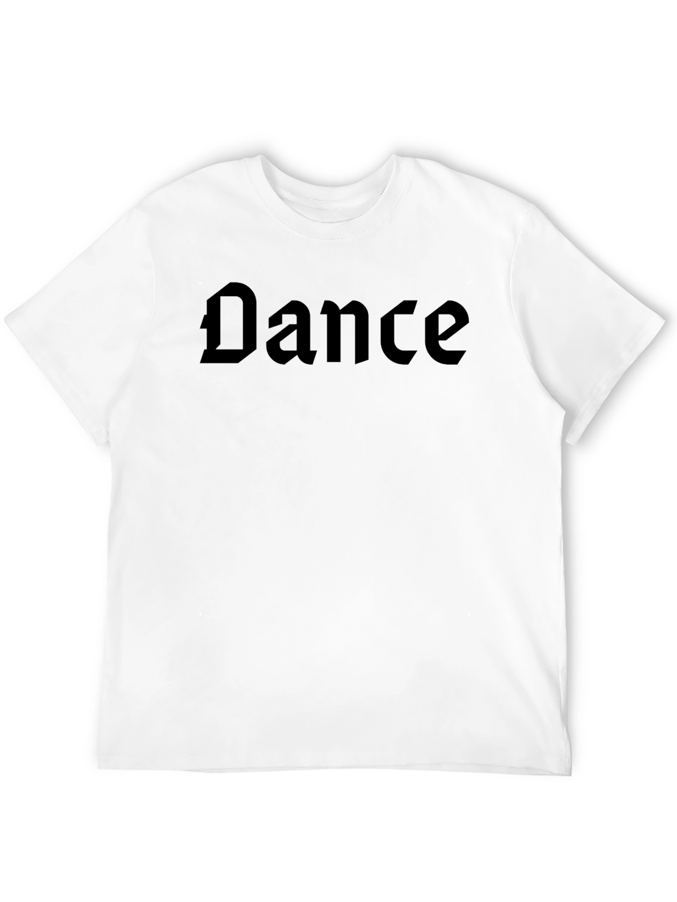 Dance Graphic Black T-Shirt