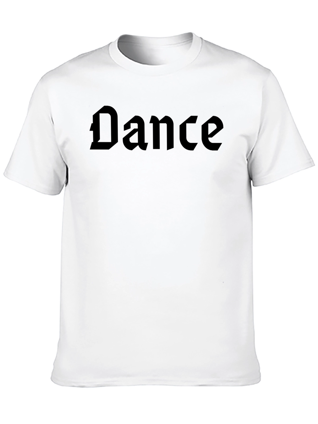 Dance Graphic Black T-Shirt