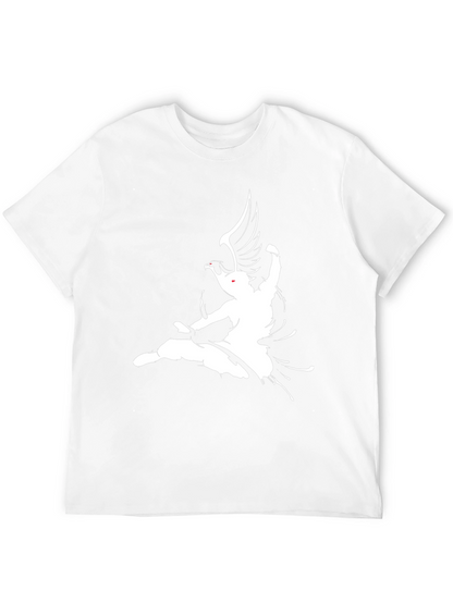 Eagle Strike Graphic Tee - Black Cotton Blend