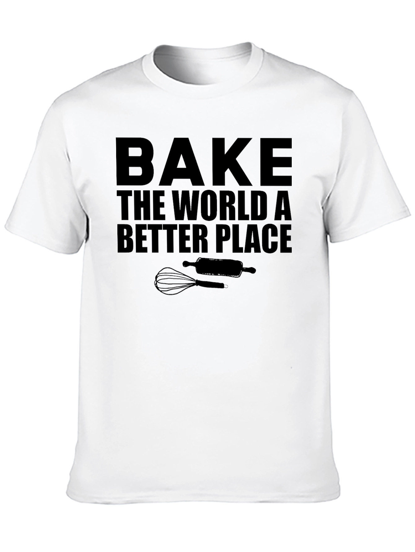 Bake the World T-Shirt - Baking Lovers Apparel