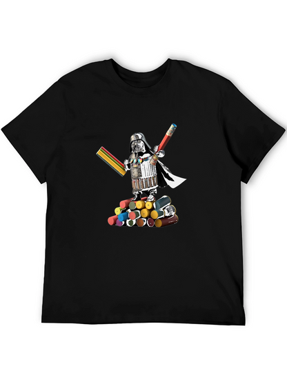 Darth Vader Pencil T-Shirt - Artsy Design