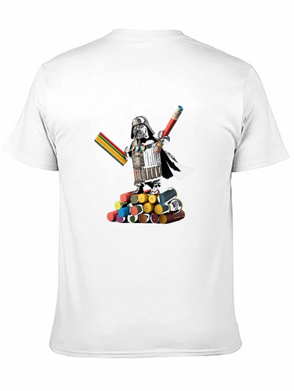 Darth Vader Pencil T-Shirt - Artsy Design