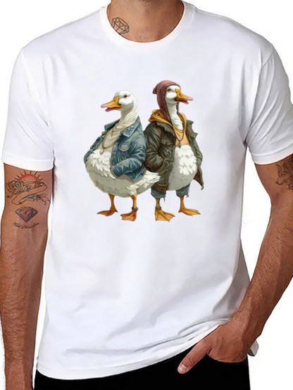 Duck Bros Graphic Tee - Cool Duck Design