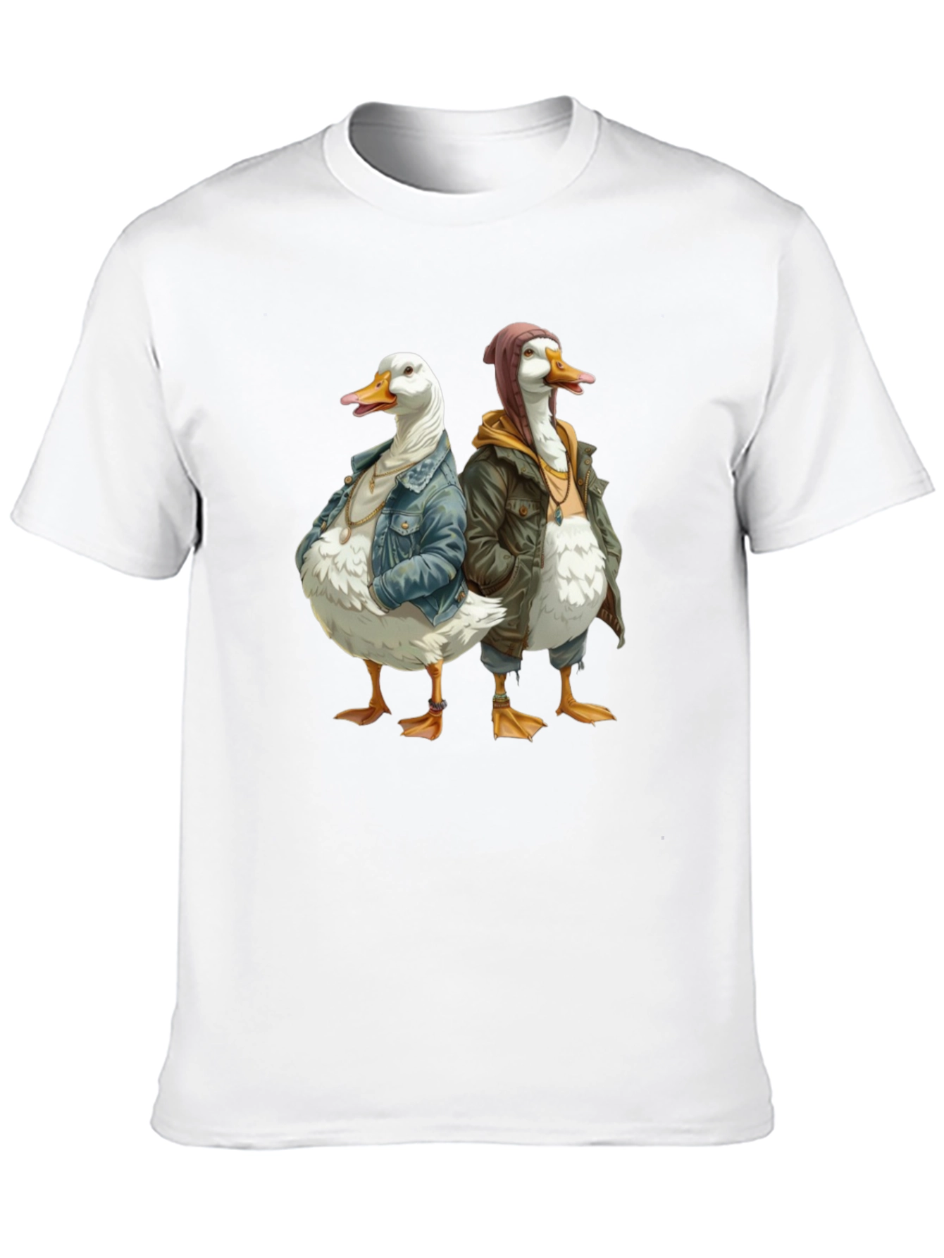 Duck Bros Graphic Tee - Cool Duck Design