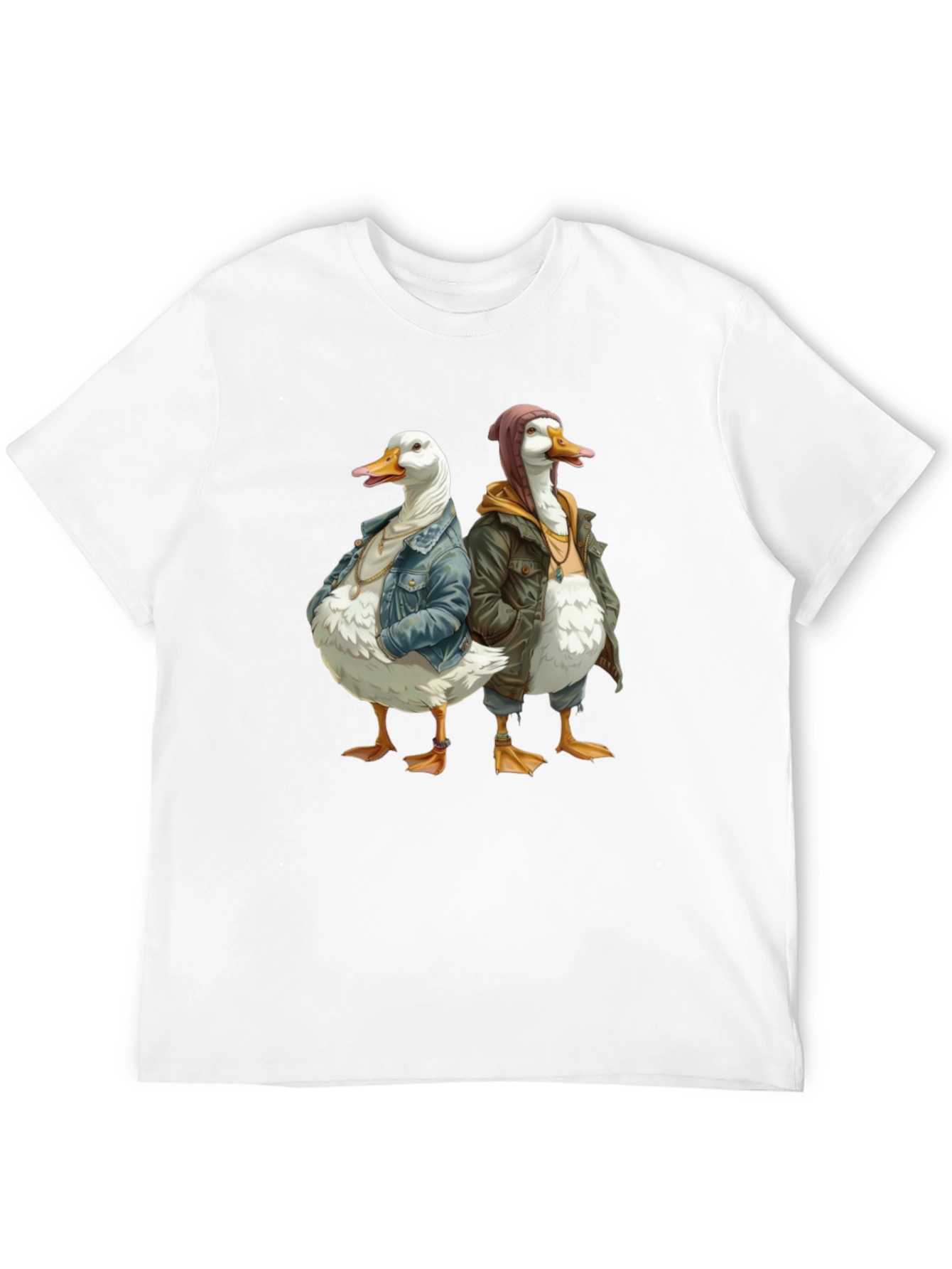 Duck Bros Graphic Tee - Cool Duck Design