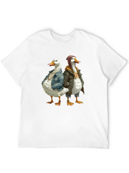 Duck Bros Graphic Tee - Cool Duck Design