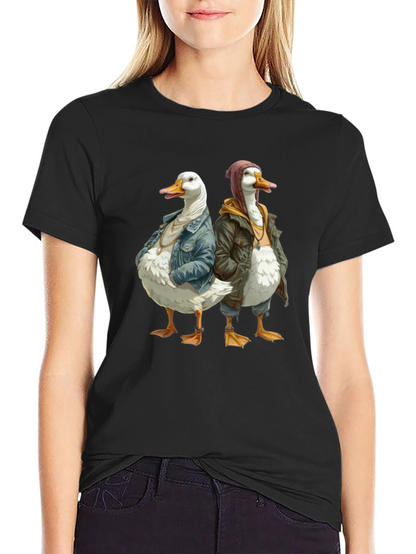 Duck Bros Graphic Tee - Cool Duck Design