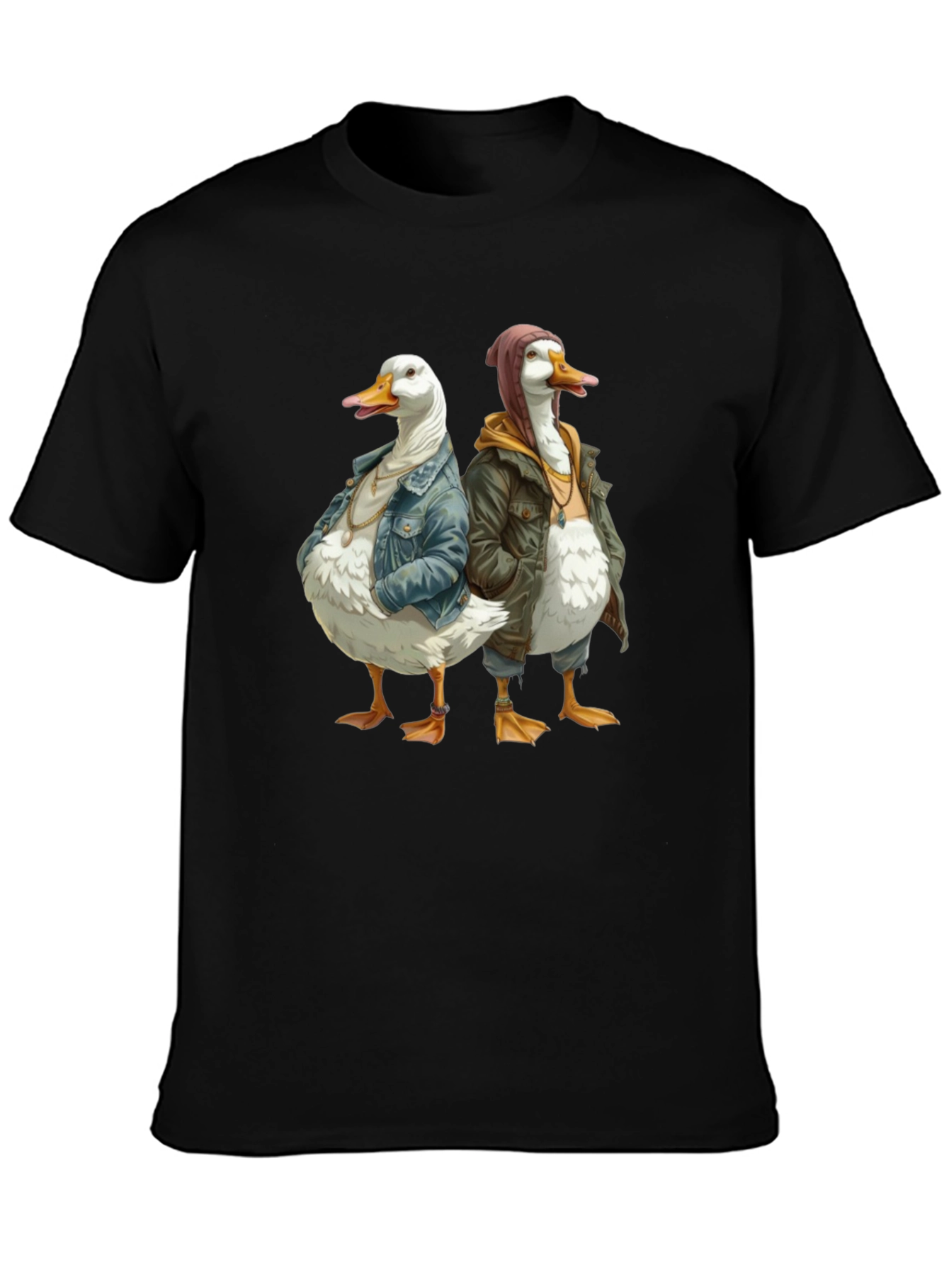 Duck Bros Graphic Tee - Cool Duck Design