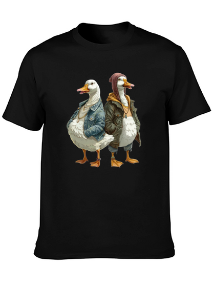 Duck Bros Graphic Tee - Cool Duck Design