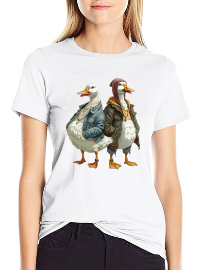 Duck Bros Graphic Tee - Cool Duck Design