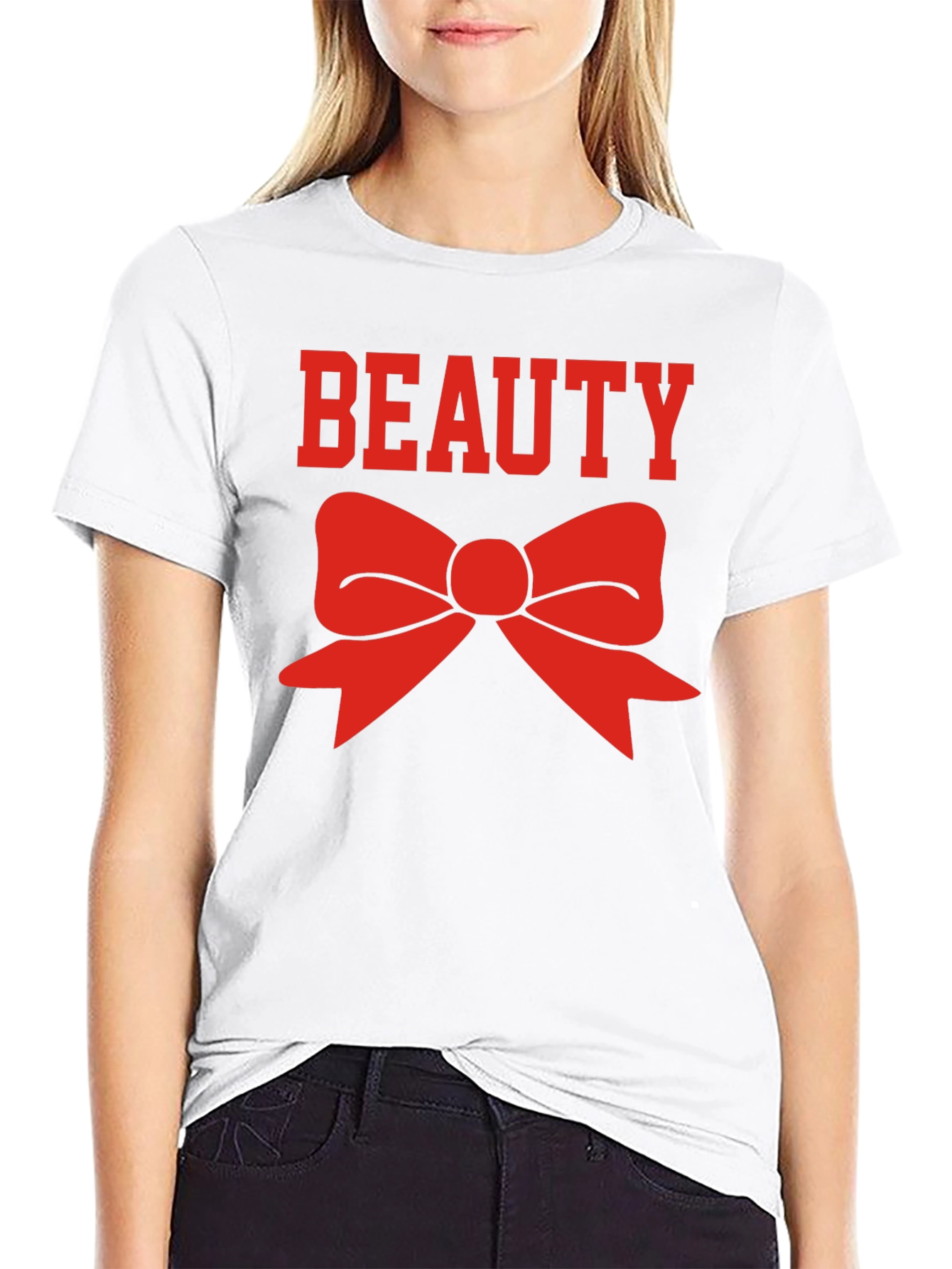 Beauty Bow Graphic T-Shirt