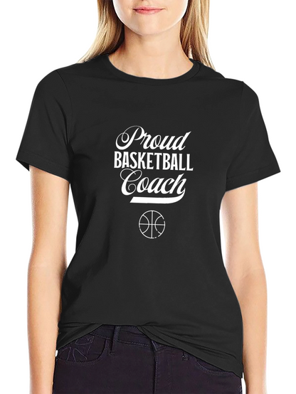 Proud Basketball Coach Graphic Tee