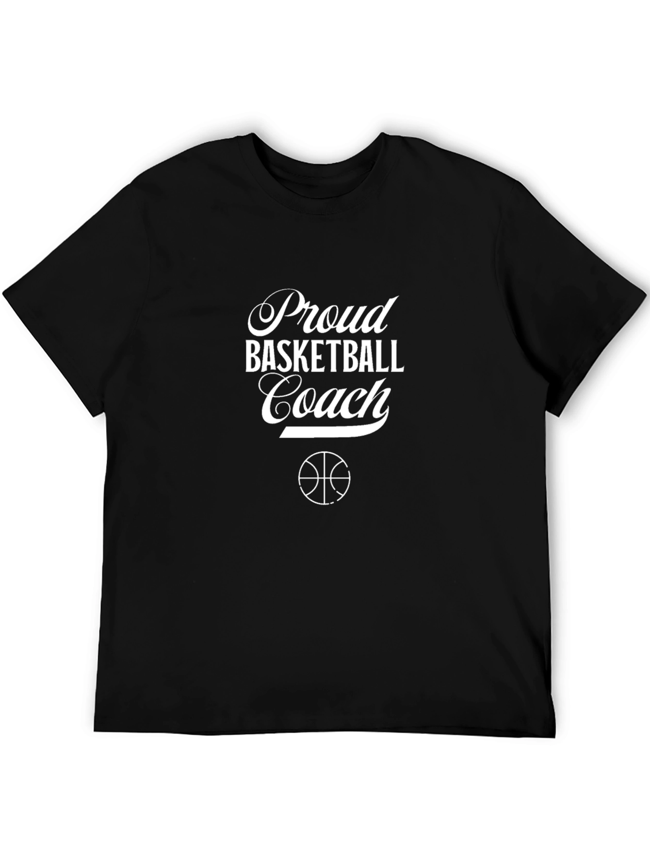 Proud Basketball Coach Graphic Tee
