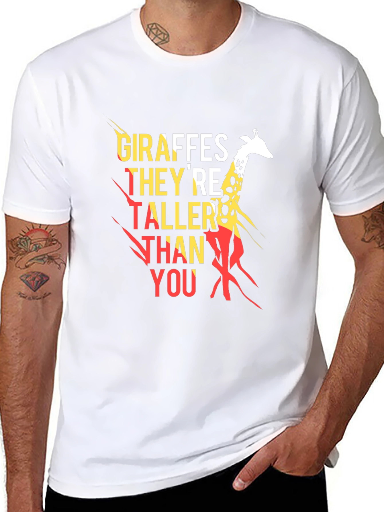 Giraffes Theyre Taller Than You T-Shirt