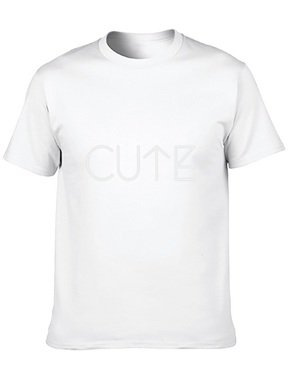 CUTE Graphic Tee - Trendy Unisex T-Shirt