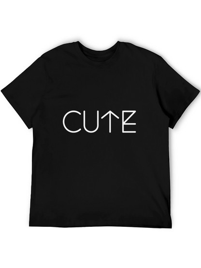 CUTE Graphic Tee - Trendy Unisex T-Shirt