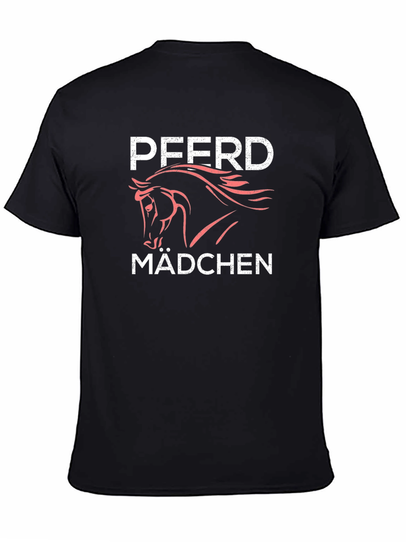 Pferd Mädchen Horse Girl T-Shirt