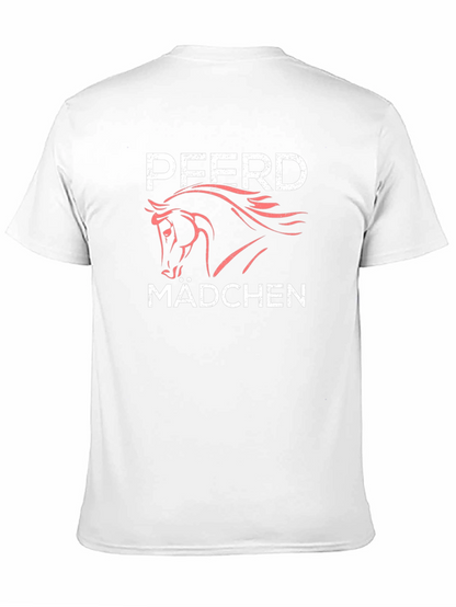 Pferd Mädchen Horse Girl T-Shirt