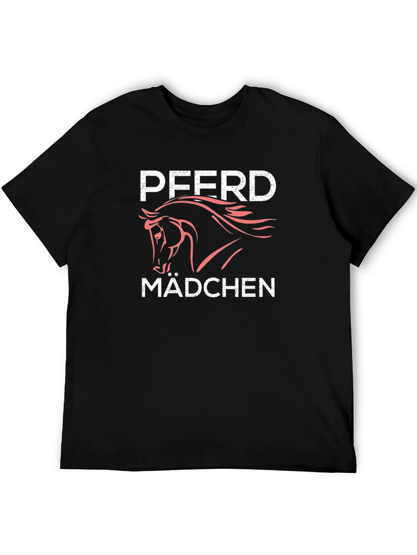 Pferd Mädchen Horse Girl T-Shirt