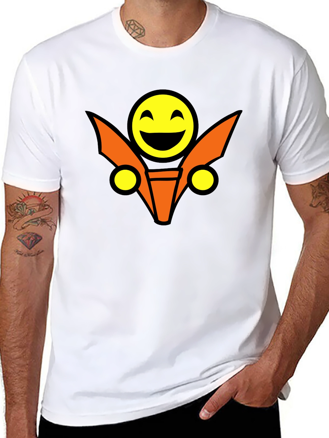 Fun Emoji Black T-Shirt