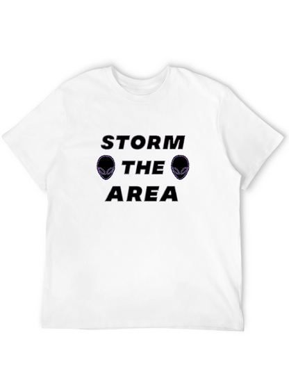 Storm Area Alien Black T-Shirt Graphic Tee