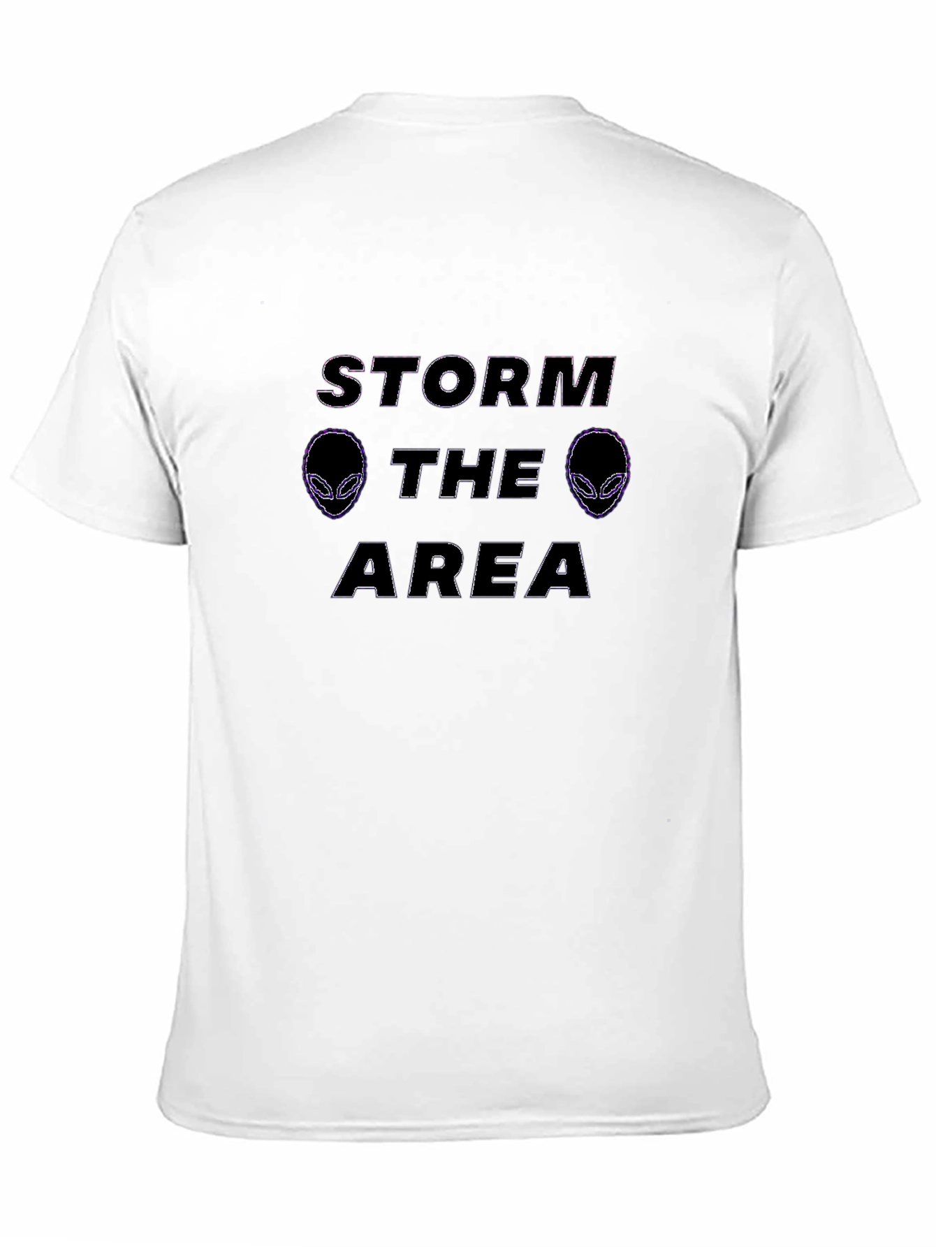 Storm Area Alien Black T-Shirt Graphic Tee