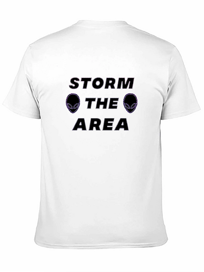 Storm Area Alien Black T-Shirt Graphic Tee