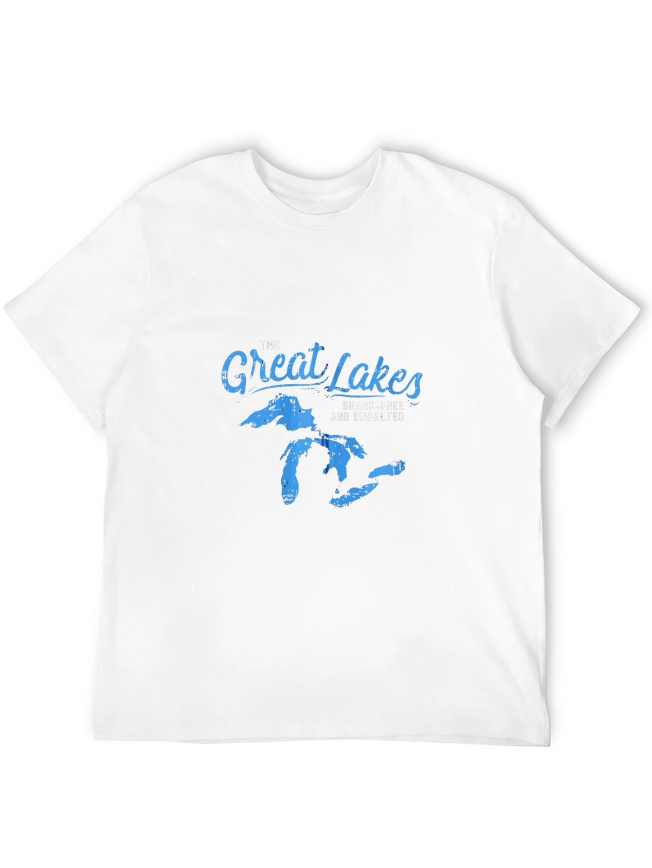 Great Lakes T-Shirt - Shark-Free & Unsalted