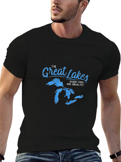 Great Lakes T-Shirt - Shark-Free & Unsalted
