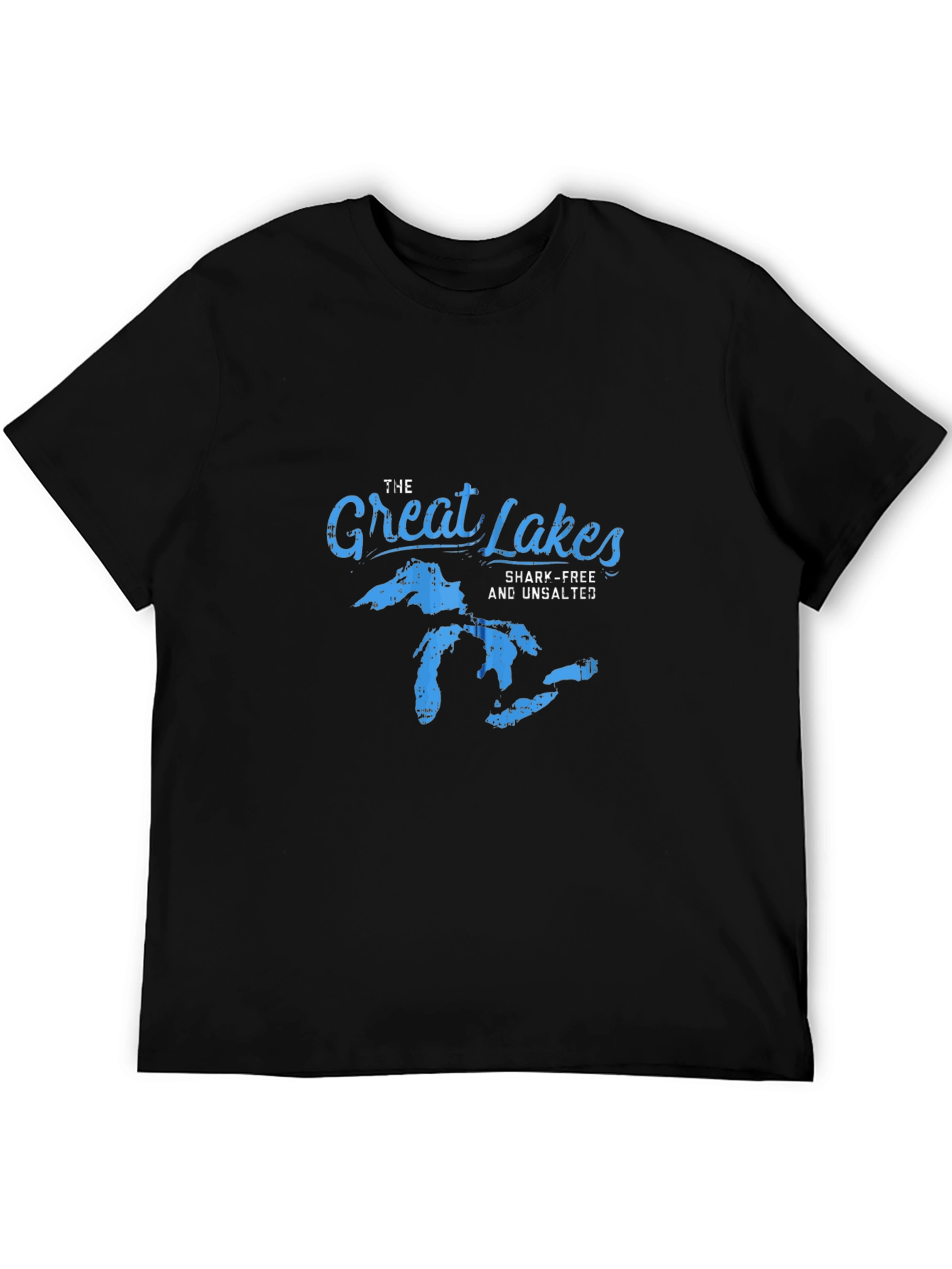 Great Lakes T-Shirt - Shark-Free & Unsalted