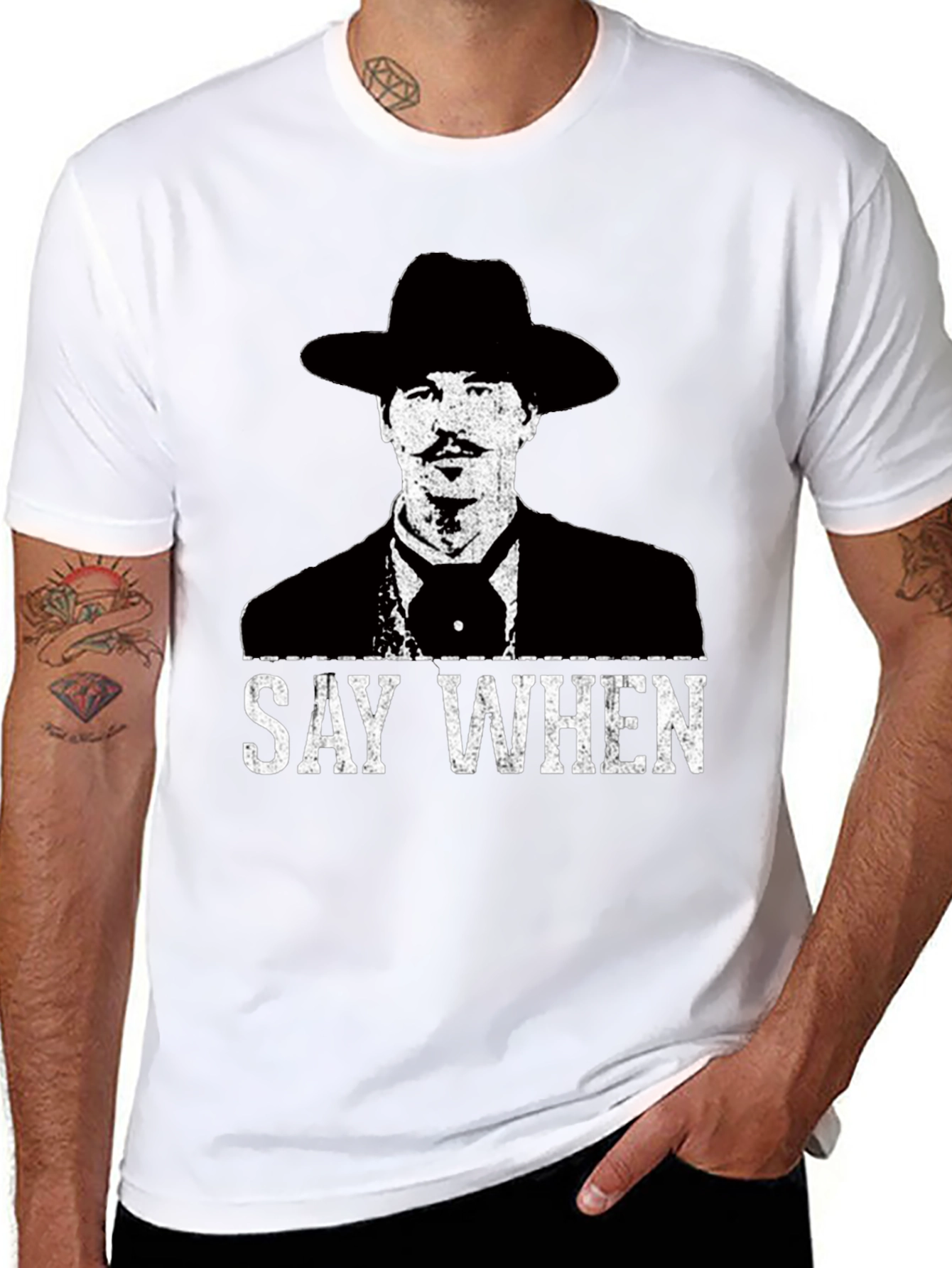 Say When T-Shirt - Tombstone Inspired Western Wear