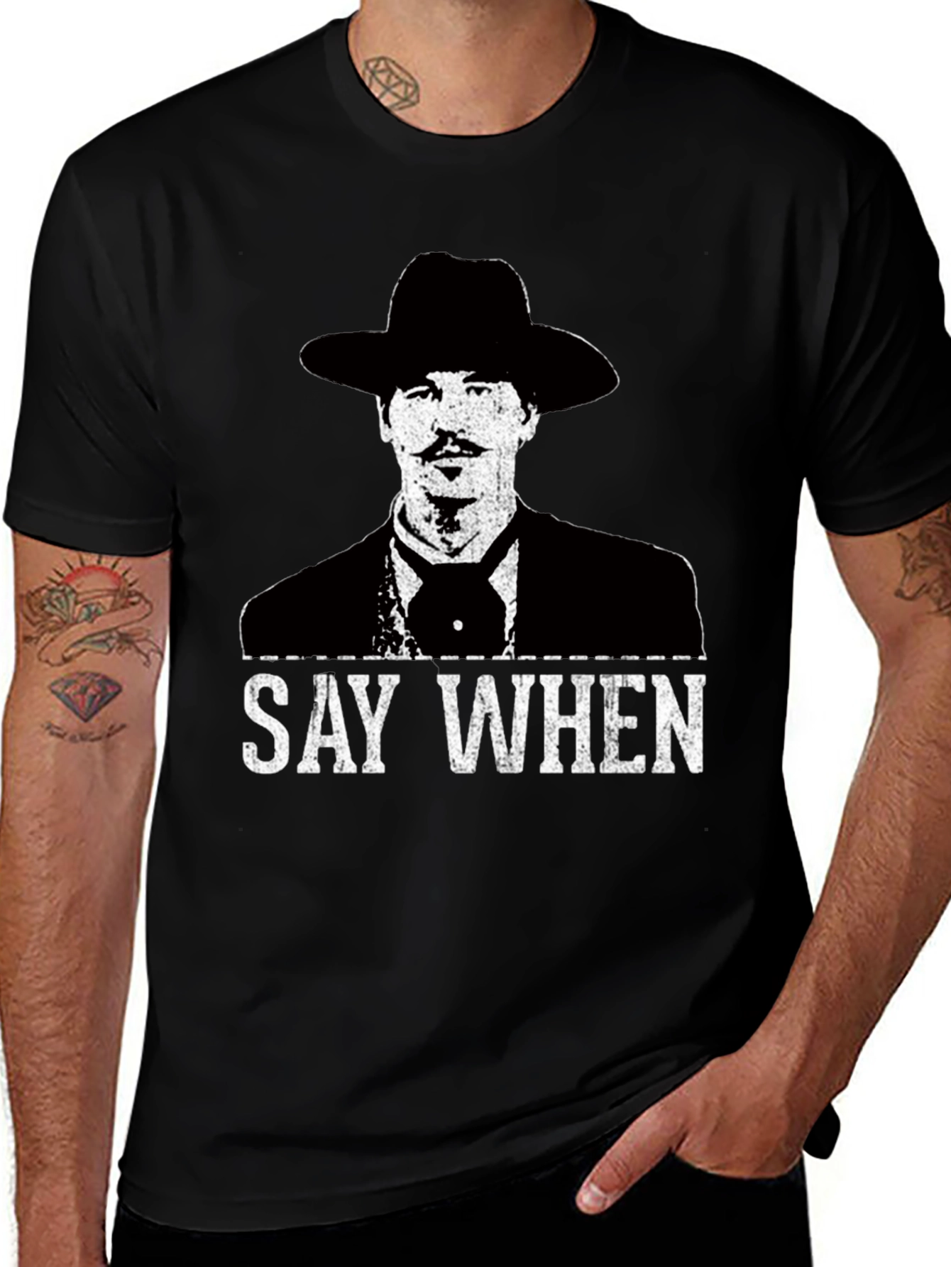 Say When T-Shirt - Tombstone Inspired Western Wear