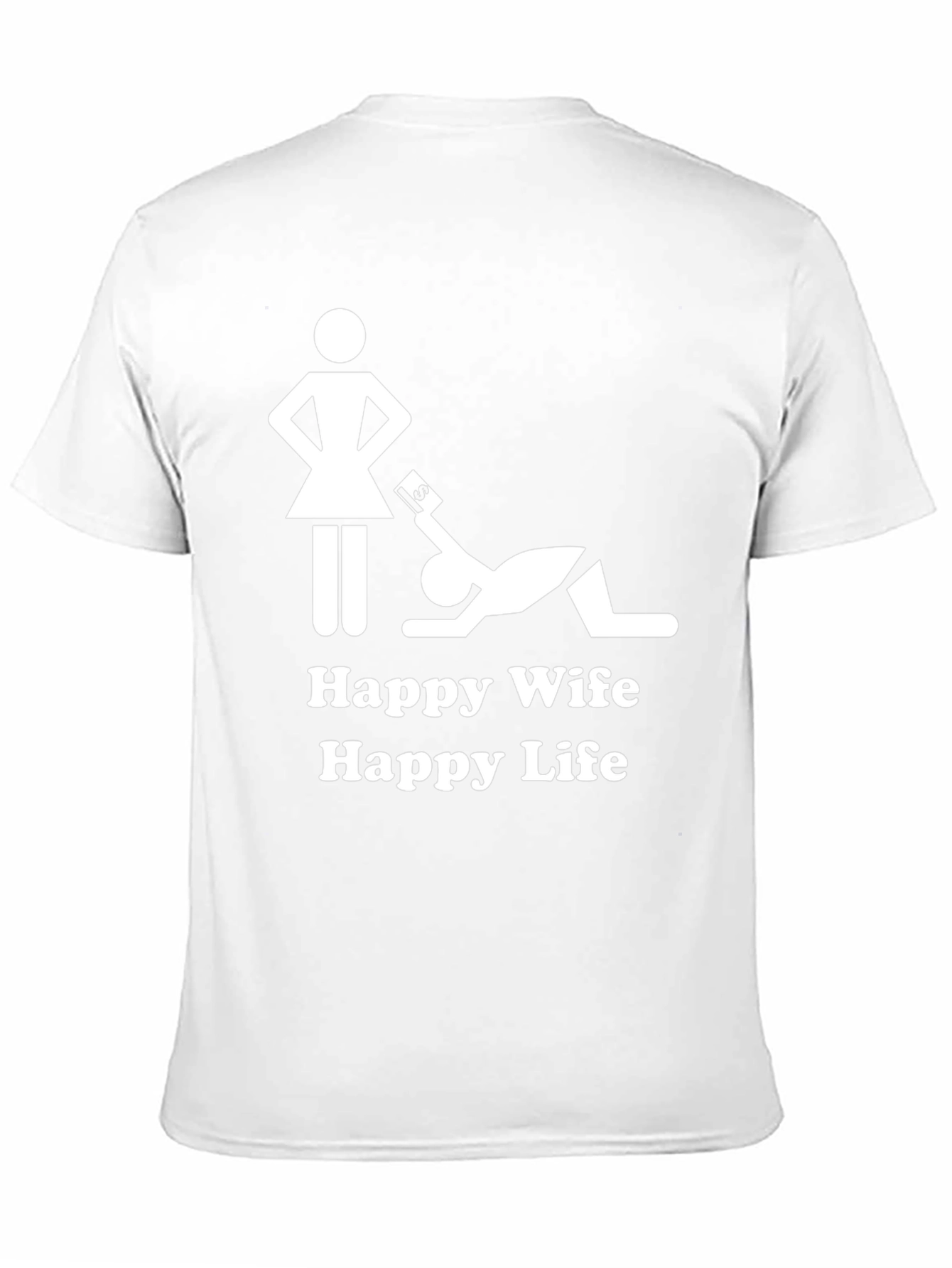 Happy Wife Happy Life Graphic T-Shirt