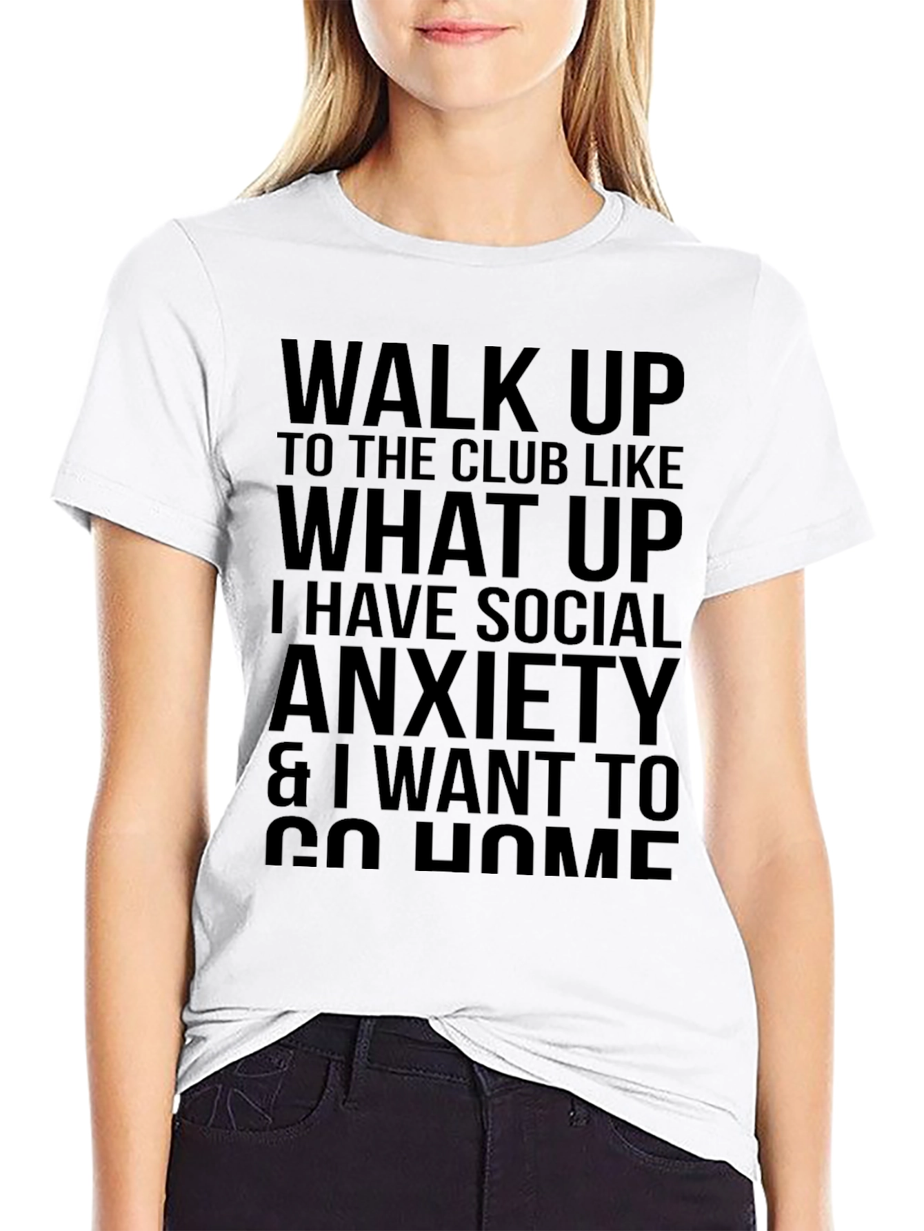 Social Anxiety Statement T-Shirt