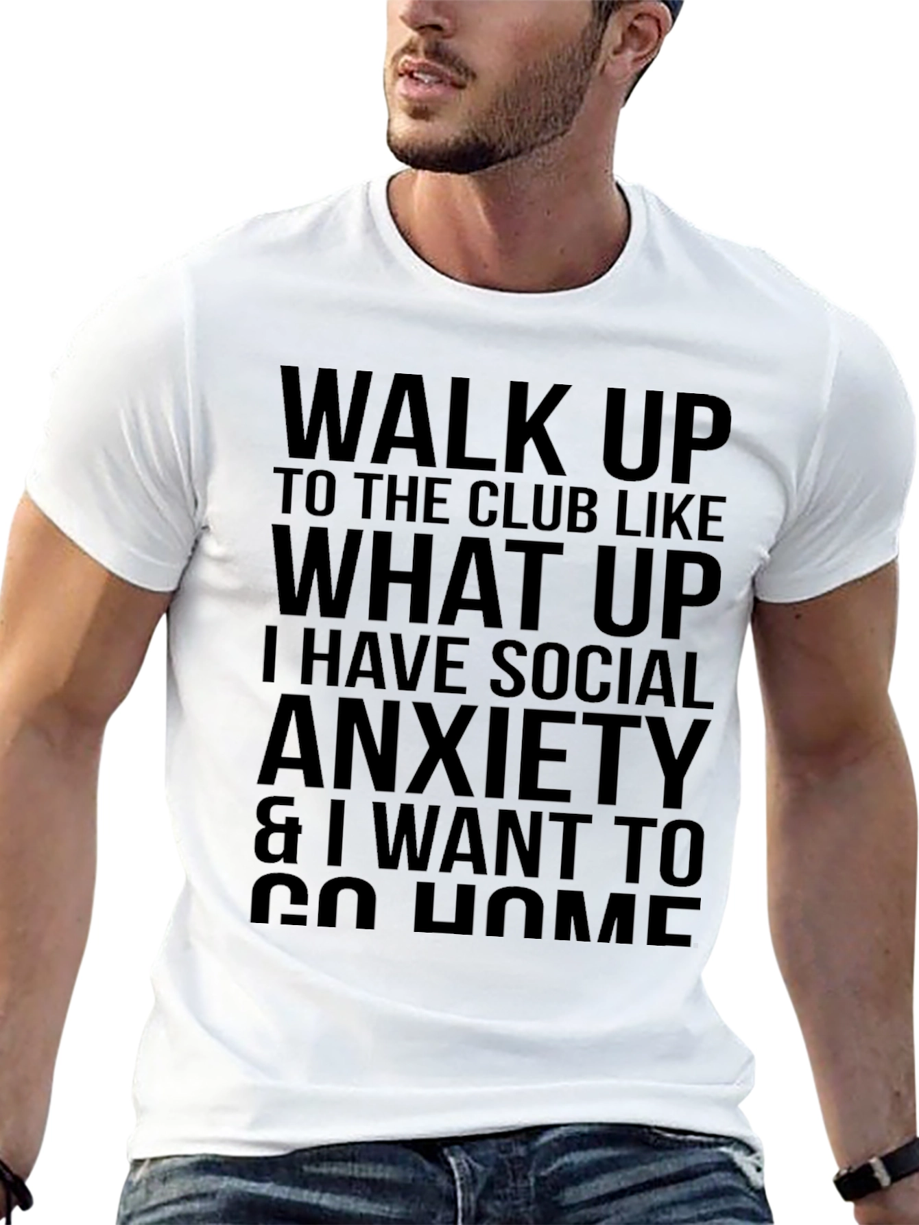 Social Anxiety Statement T-Shirt