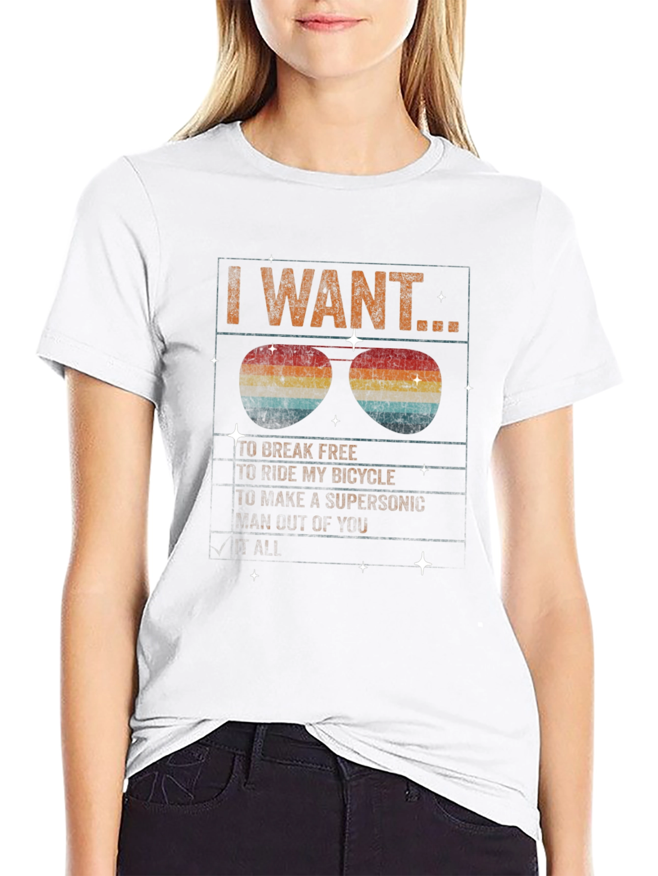 I Want to Break Free Graphic Tee