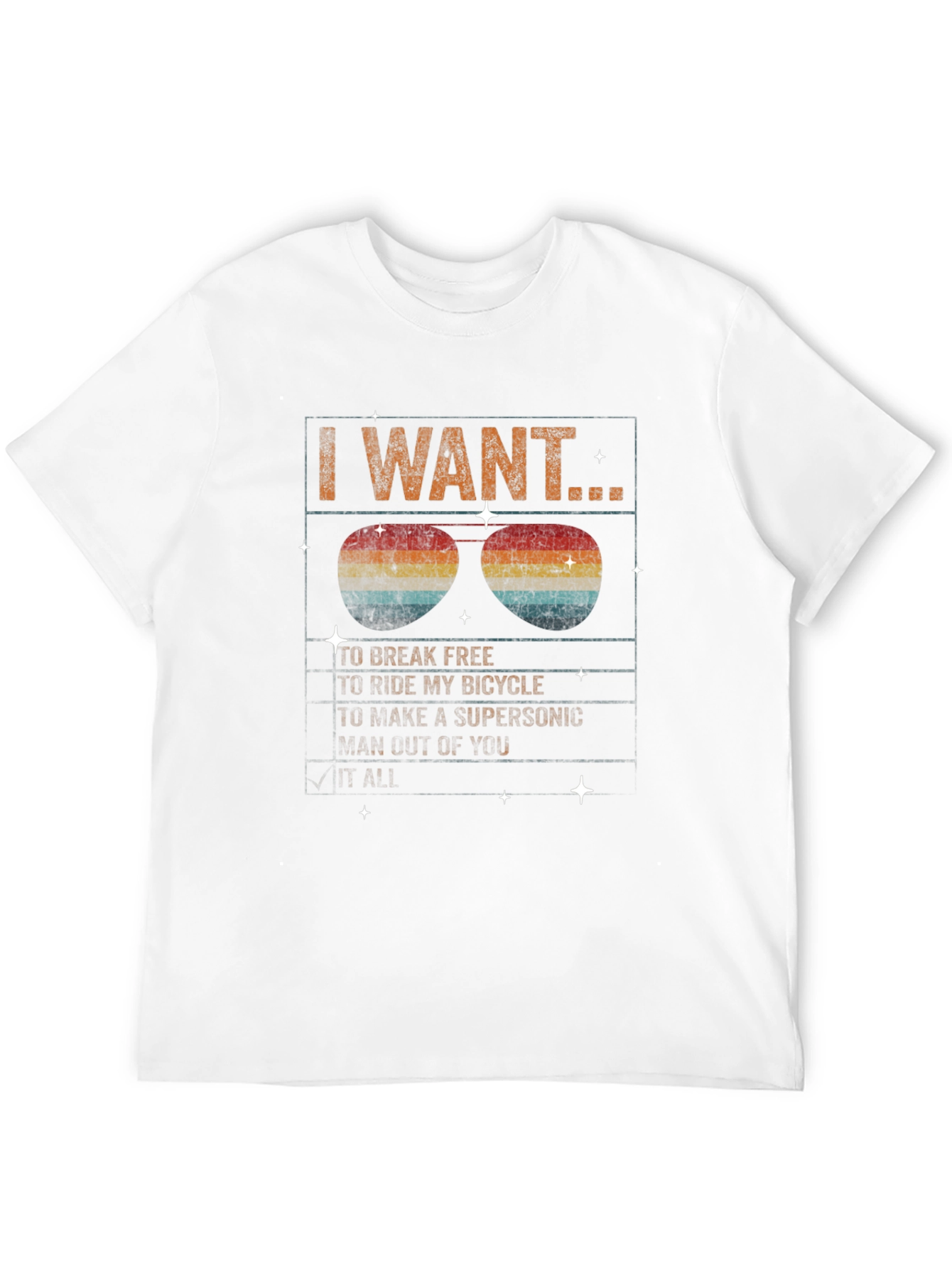 I Want to Break Free Graphic Tee