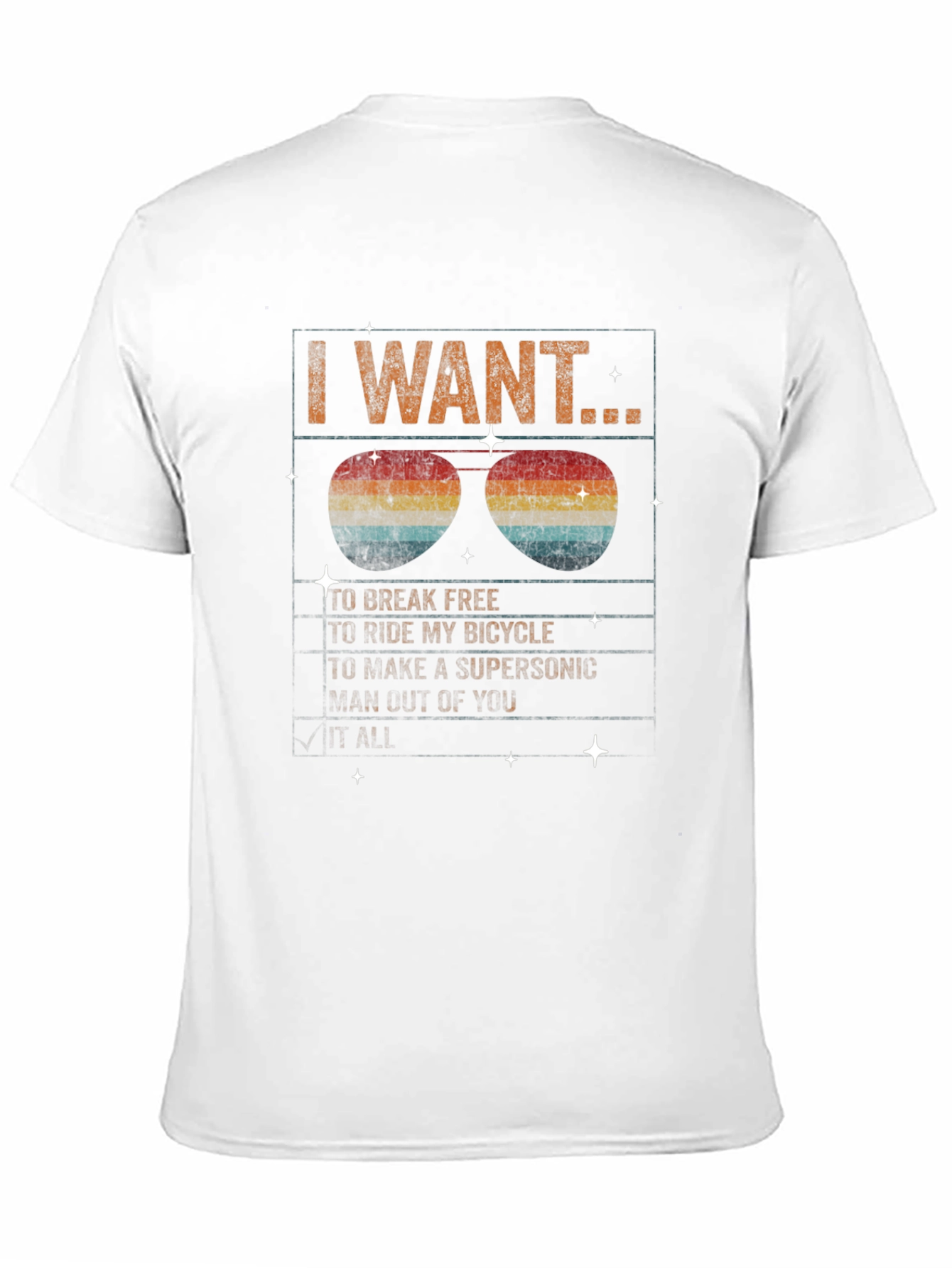 I Want to Break Free Graphic Tee