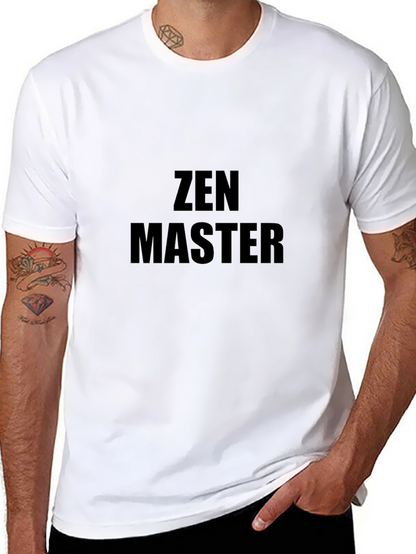 Zen Master Graphic Tee - Unisex Cotton T-Shirt